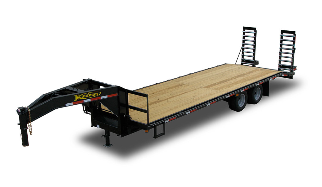 Deluxe Tandem Dual Gooseneck Trailer