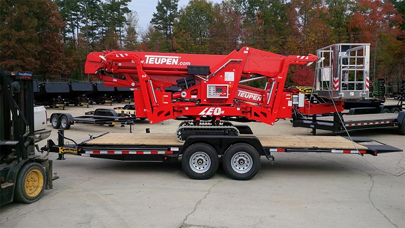 Kaufman Trailers Blog - Kaufman Full Tilt Loading Trailer Capabilities