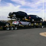 Kaufman Trailer's 4 Car Trailer In Action - Kaufman Trailers Blog